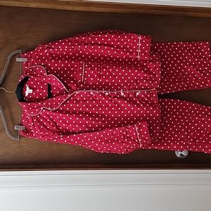 PAJAMA SET FLANNEL. Charter club intimates size medium two-piece